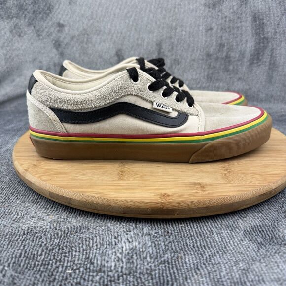 VANS Old Skool Shoes Mens 7.5 Gray Black Gum Bottom Skateboard Sneakers 721356 main image 9